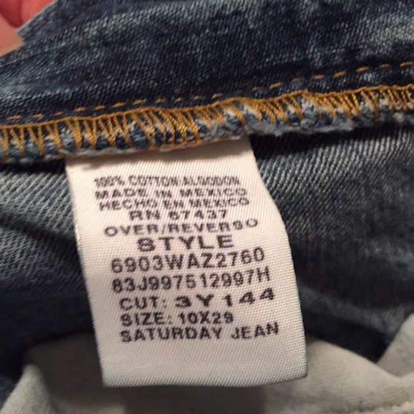 Polo Ralph Lauren Sz10 100% Cotton Saturday Jeans - Picture 6 of 7